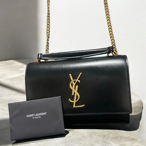 YSL Sunset Top Handle Shoulder or Crossbody Bag - Picture 2 of 14